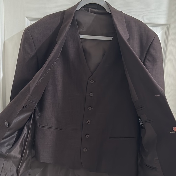 Bruno Rossetti Suit jacket with vest size 42 - Picture 5 of 8